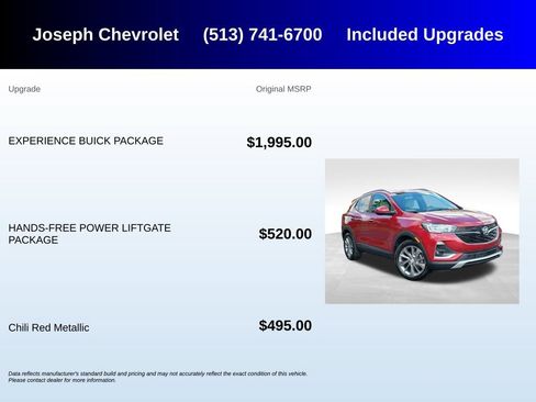 Used 2020 Buick Encore GX Select w/ Experience Buick Package FWD image 5