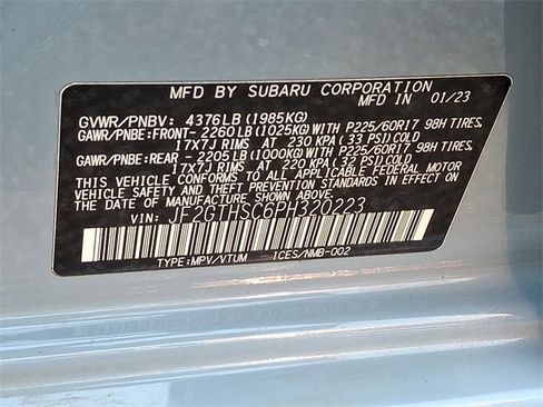 Used 2023 Subaru Crosstrek 2.5i Sport image 26