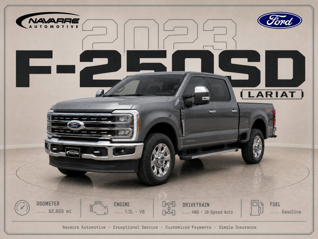 Used 2023 Ford F250 Lariat w/ Chrome Package AWD/4WD image 1