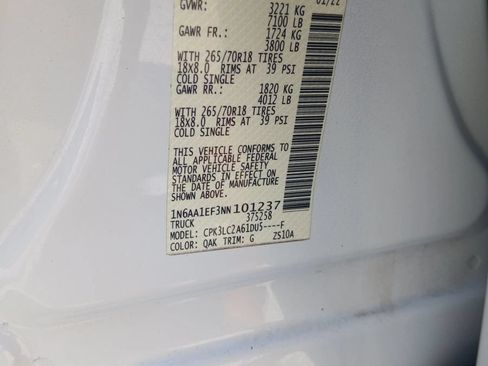 Used 2022 Nissan Titan SV w/ SV Convenience Package RWD image 49