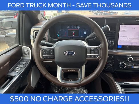New 2025 Ford F350 King Ranch w/ Chrome Package image 11