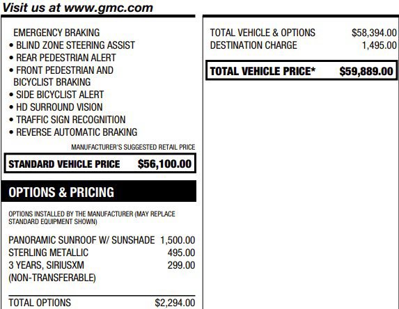Certified 2025 GMC Acadia Denali AWD/4WD image 2