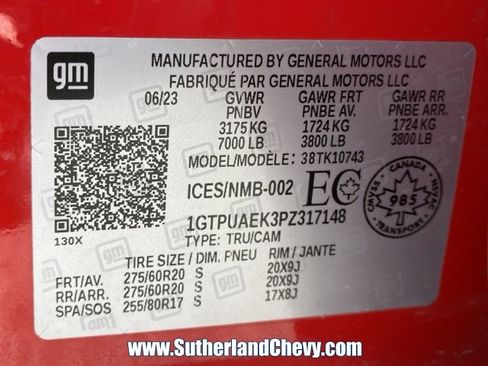 Used 2023 GMC Sierra 1500 Pro w/ Graphite Edition image 44