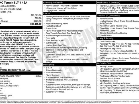 Used 2014 GMC Terrain SLT FWD image 5