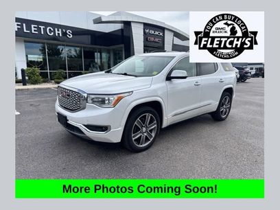 Used 2019 GMC Acadia Denali w/ Technology Package