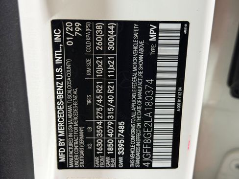 Used 2020 Mercedes-Benz GLS 580 4MATIC image 22