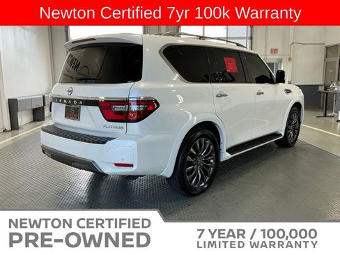 Used 2023 Nissan Armada Platinum w/ Captain's Chairs Package AWD/4WD image 33
