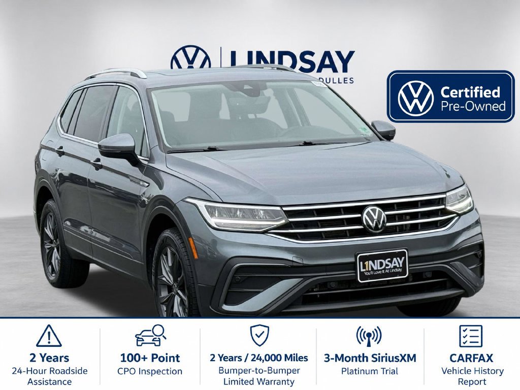 Certified 2022 Volkswagen Tiguan SE AWD/4WD image 1