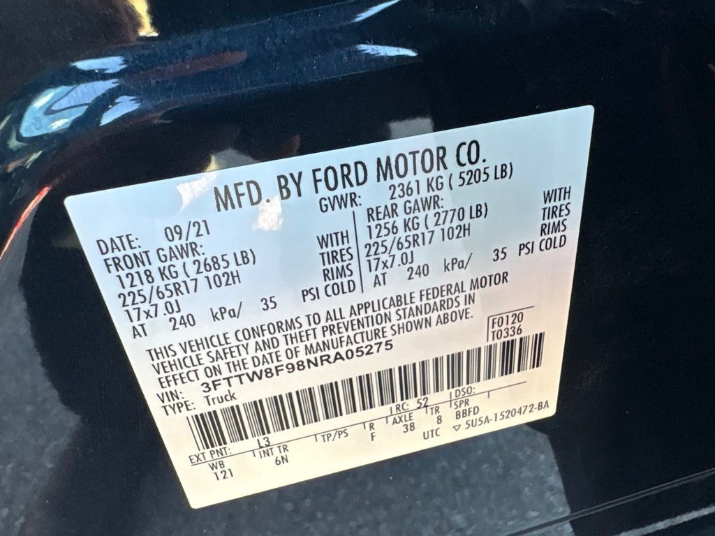Used 2022 Ford Maverick Lariat w/ Lariat Luxury Package AWD/4WD image 20