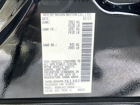 Certified 2023 Nissan Altima 2.5 SV image 33