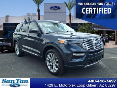 Certified 2022 Ford Explorer Platinum w/ Equipment Group 601A