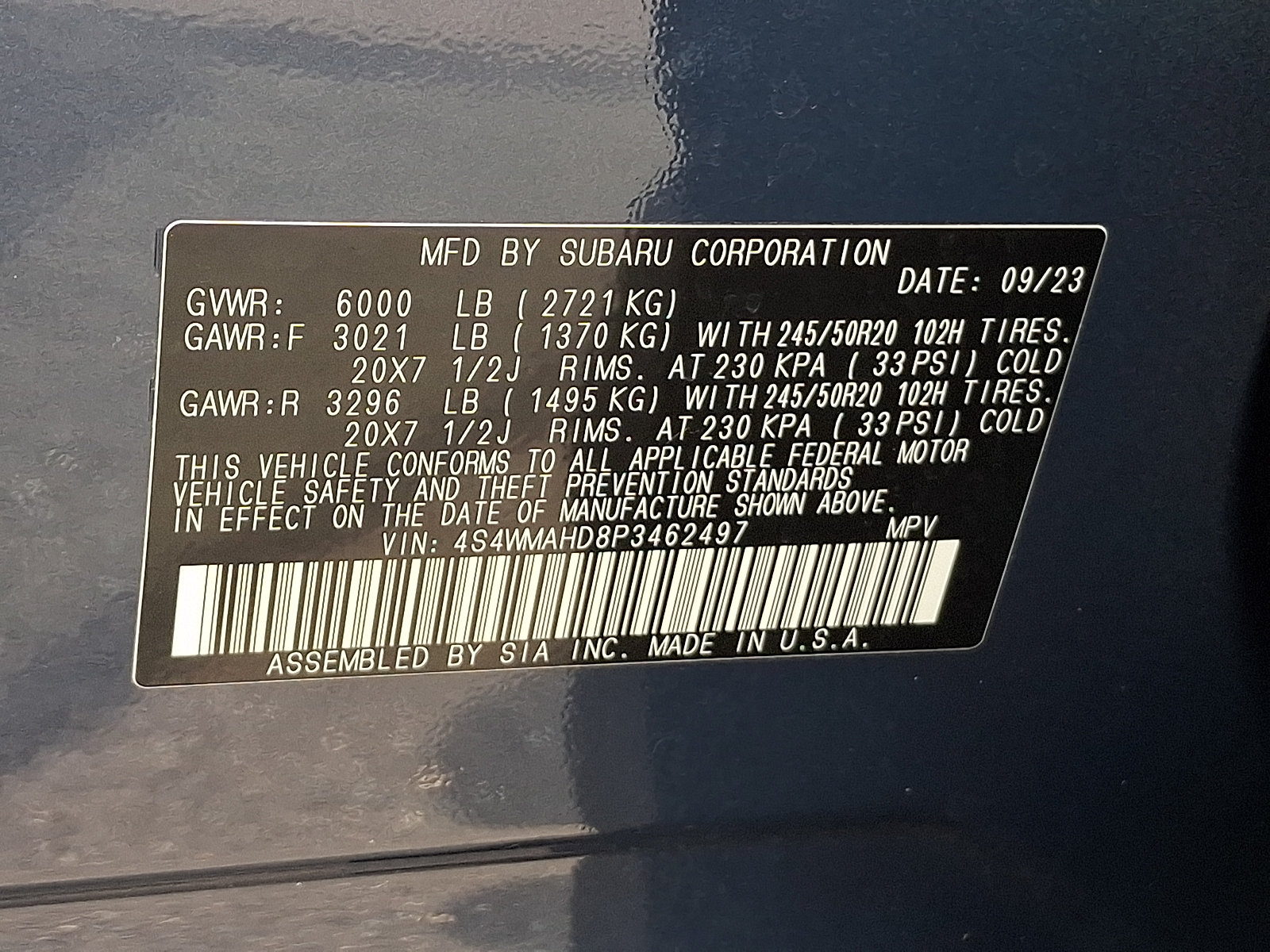 Used 2023 Subaru Ascent Onyx Edition AWD/4WD image 27
