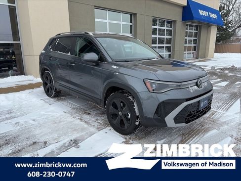 Used 2025 Volkswagen Taos SEL w/ Black Wheel Plus Package image 1