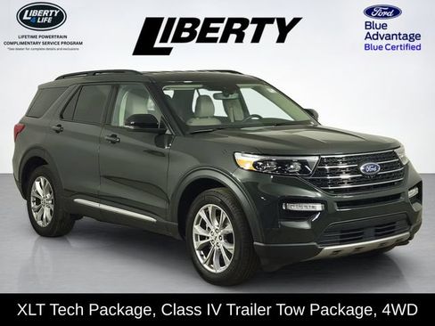 Certified 2024 Ford Explorer XLT w/ Equipment Group 202A AWD/4WD image 1