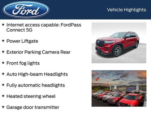 Certified 2025 Ford Explorer ST-Line AWD/4WD image 9