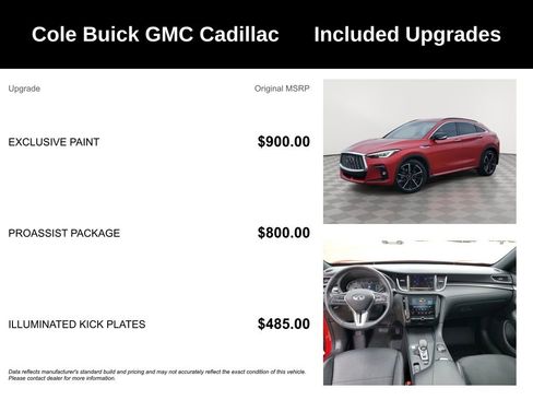 Used 2022 INFINITI QX55 Essential w/ Proassist Package image 3