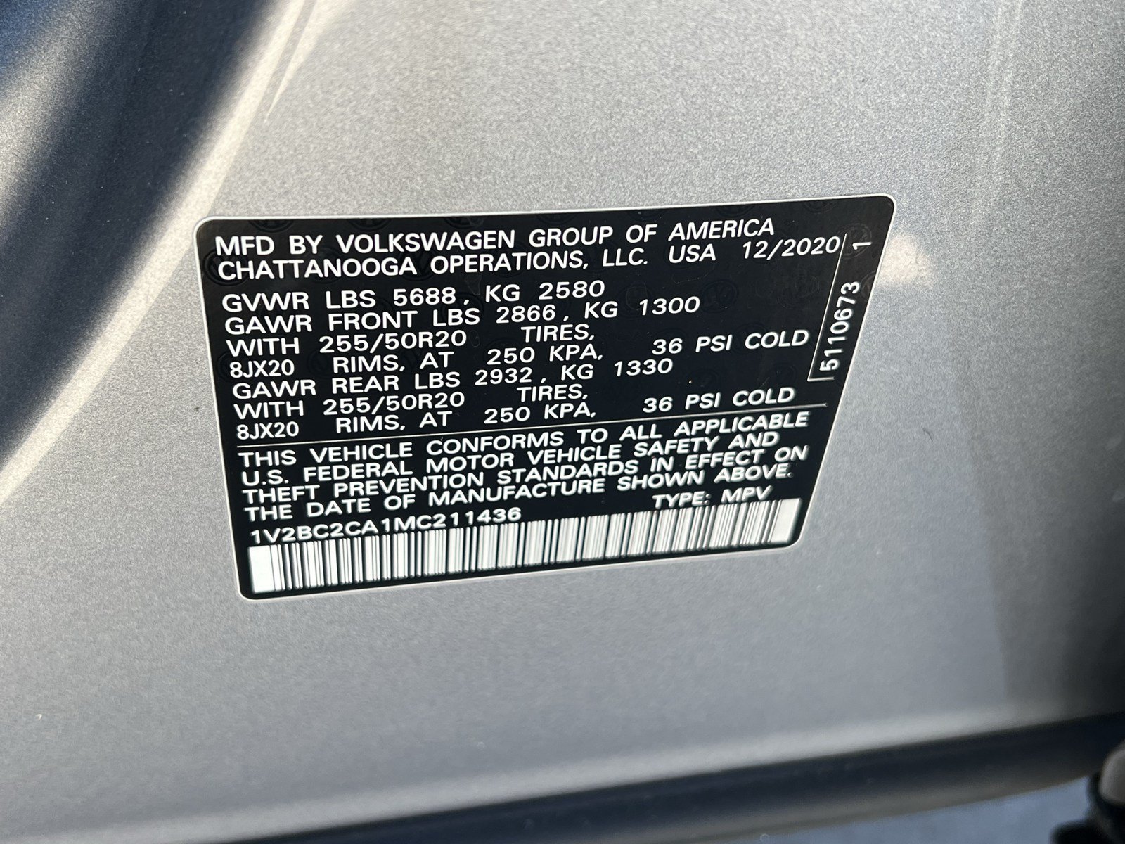 Used 2021 Volkswagen Atlas Cross Sport SEL AWD/4WD image 38