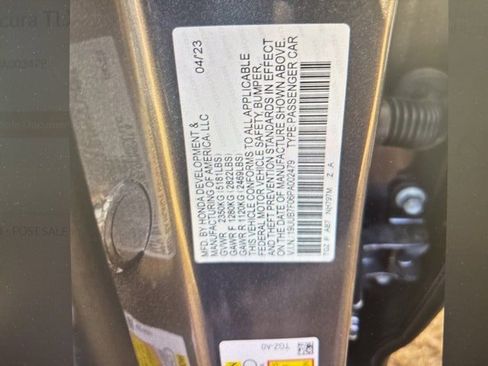 Used 2023 Acura TLX Type S image 13