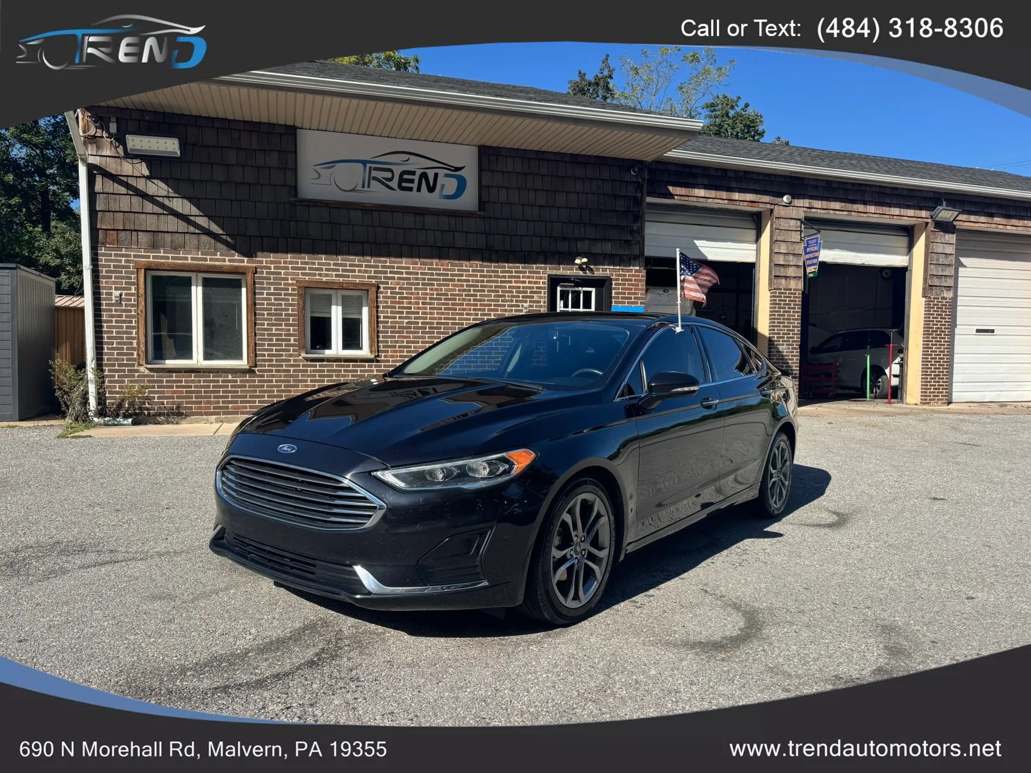 Used 2019 Ford Fusion SEL FWD image 1