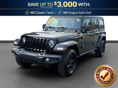 Used 2022 Jeep Wrangler Unlimited Sport AWD/4WD image 1