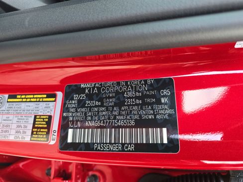 New 2026 Kia K5 GT-Line image 37