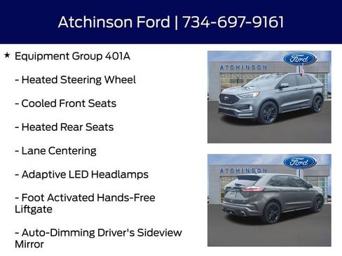 Certified 2024 Ford Edge ST w/ Equipment Group 401A image 16