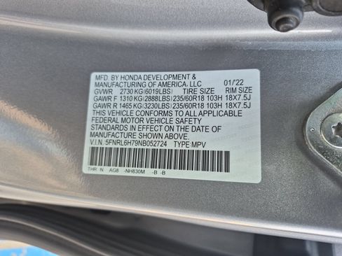 Used 2022 Honda Odyssey EX-L image 37