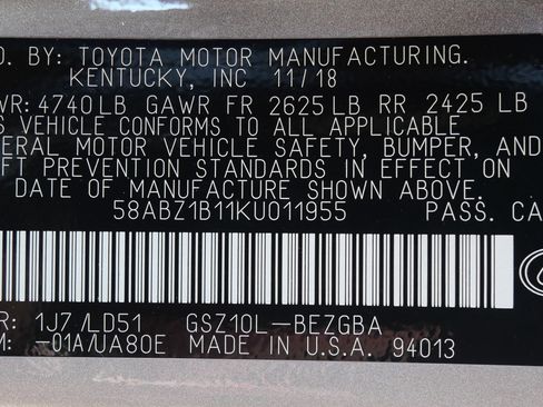 Used 2019 Lexus ES 350 w/ Premium Package image 21