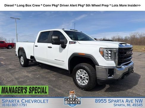 Used 2022 GMC Sierra 2500 Pro w/ Gooseneck/5TH Wheel Package AWD/4WD image 1
