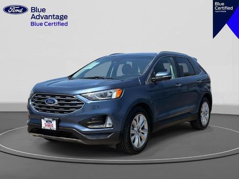 Certified 2019 Ford Edge Titanium FWD image 1