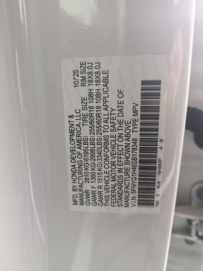 Certified 2025 Honda Pilot EX-L image 36