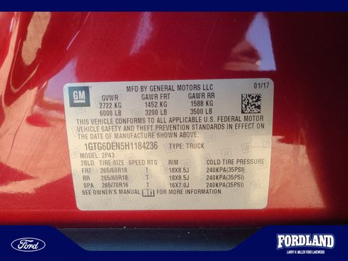Used 2017 GMC Canyon SLT w/ Driver Alert Package AWD/4WD image 25