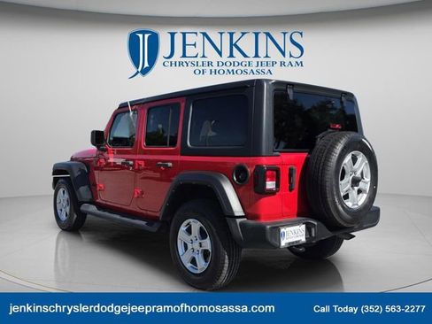 Certified 2022 Jeep Wrangler Unlimited Sport AWD/4WD image 7