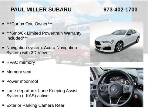 Used 2022 Acura TLX SH-AWD w/ Technology Package image 7