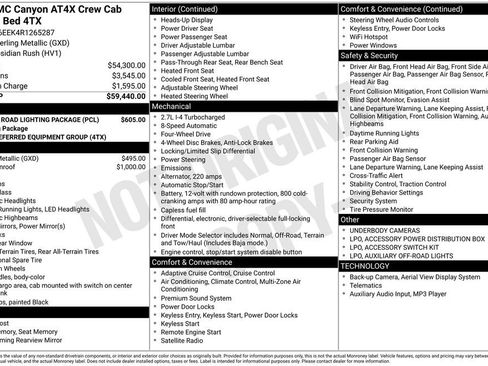 Used 2024 GMC Canyon AT4X AWD/4WD image 33