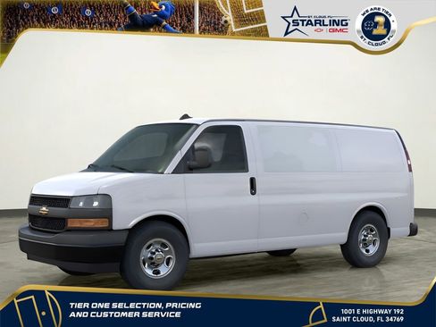 New 2025 Chevrolet Express 2500 w/ Driver Convenience Package RWD image 1