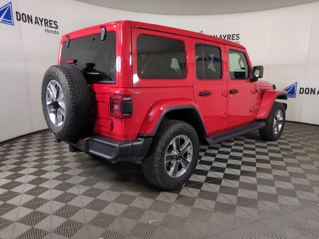Used 2020 Jeep Wrangler Unlimited Sahara AWD/4WD image 8
