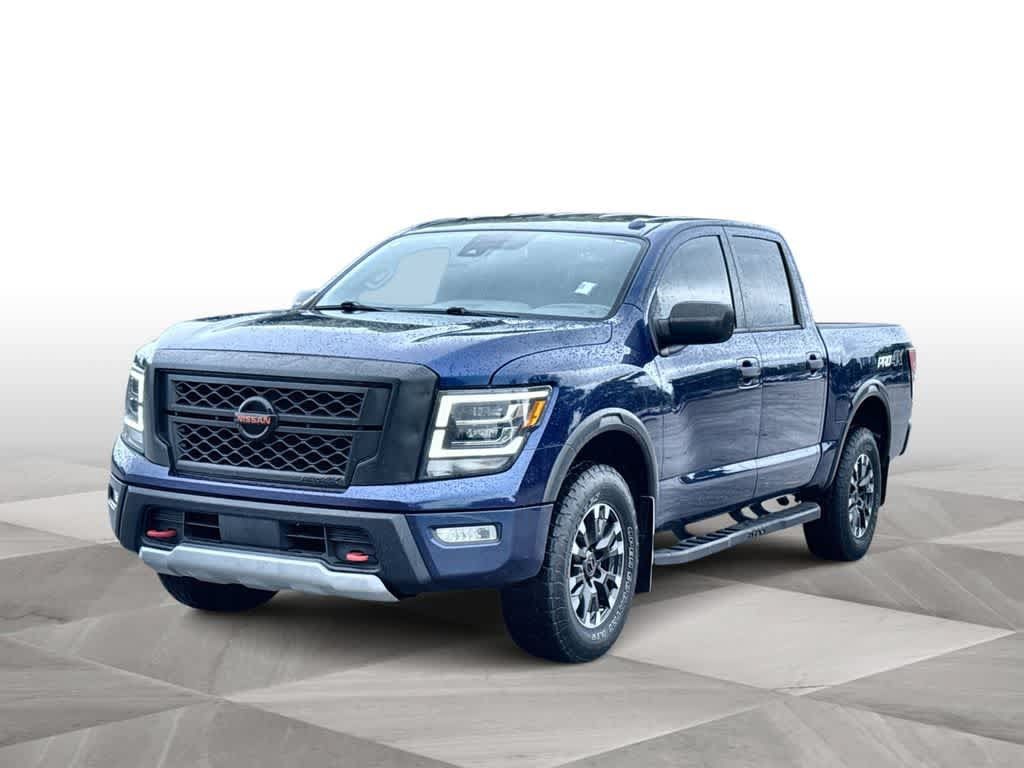 Used 2021 Nissan Titan PRO-4X w/ Off Road Protection Package AWD/4WD image 4
