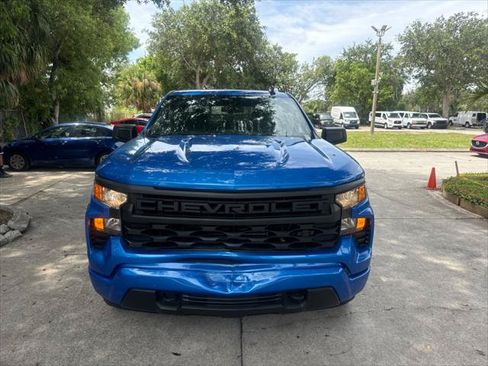 Used 2025 Chevrolet Silverado 1500 Custom w/ Turbomax Blackout Package RWD image 3