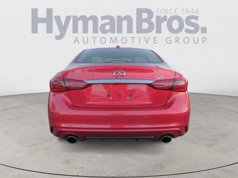 Certified 2023 INFINITI Q50 Luxe w/ Cargo Package RWD image 4