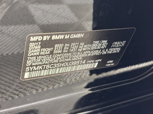 Used 2017 BMW X5 M AWD/4WD image 31