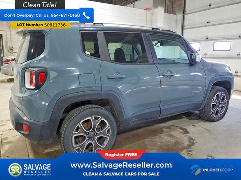 Used 2017 Jeep Renegade Limited AWD/4WD image 4