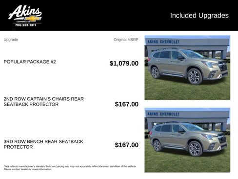 Used 2024 Subaru Ascent Touring w/ Popular Package #2 AWD/4WD image 5