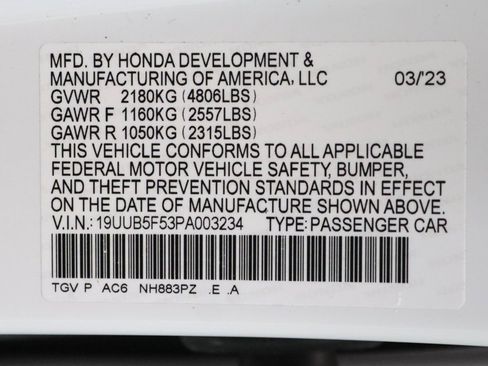 Certified 2023 Acura TLX w/ A-SPEC Pkg image 28