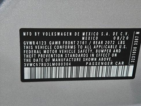 Used 2020 Volkswagen Jetta SE w/ SE Cold Weather Package image 23