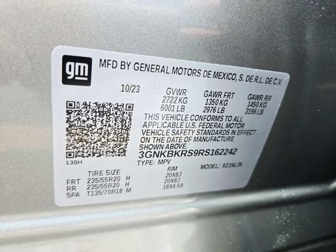Certified 2024 Chevrolet Blazer RS w/ Enhanced Convenience Package AWD/4WD image 38