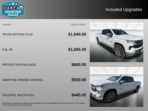 Used 2024 Chevrolet Silverado 1500 LT w/ Texas Edition Plus RWD image 3