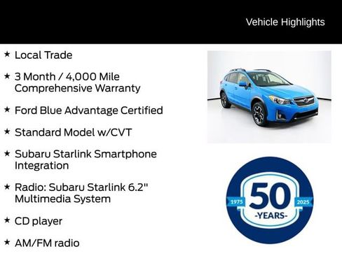 Used 2017 Subaru Crosstrek 2.0i Premium AWD/4WD image 6