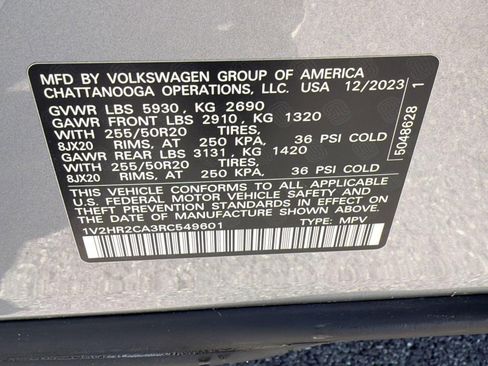 Used 2024 Volkswagen Atlas SE image 18