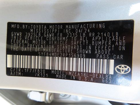 Used 2024 Toyota Corolla LE FWD image 27